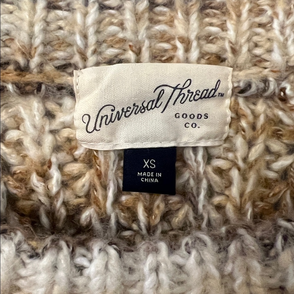 Nwot Universal Thread Multicolor Knit Sweater - image 3